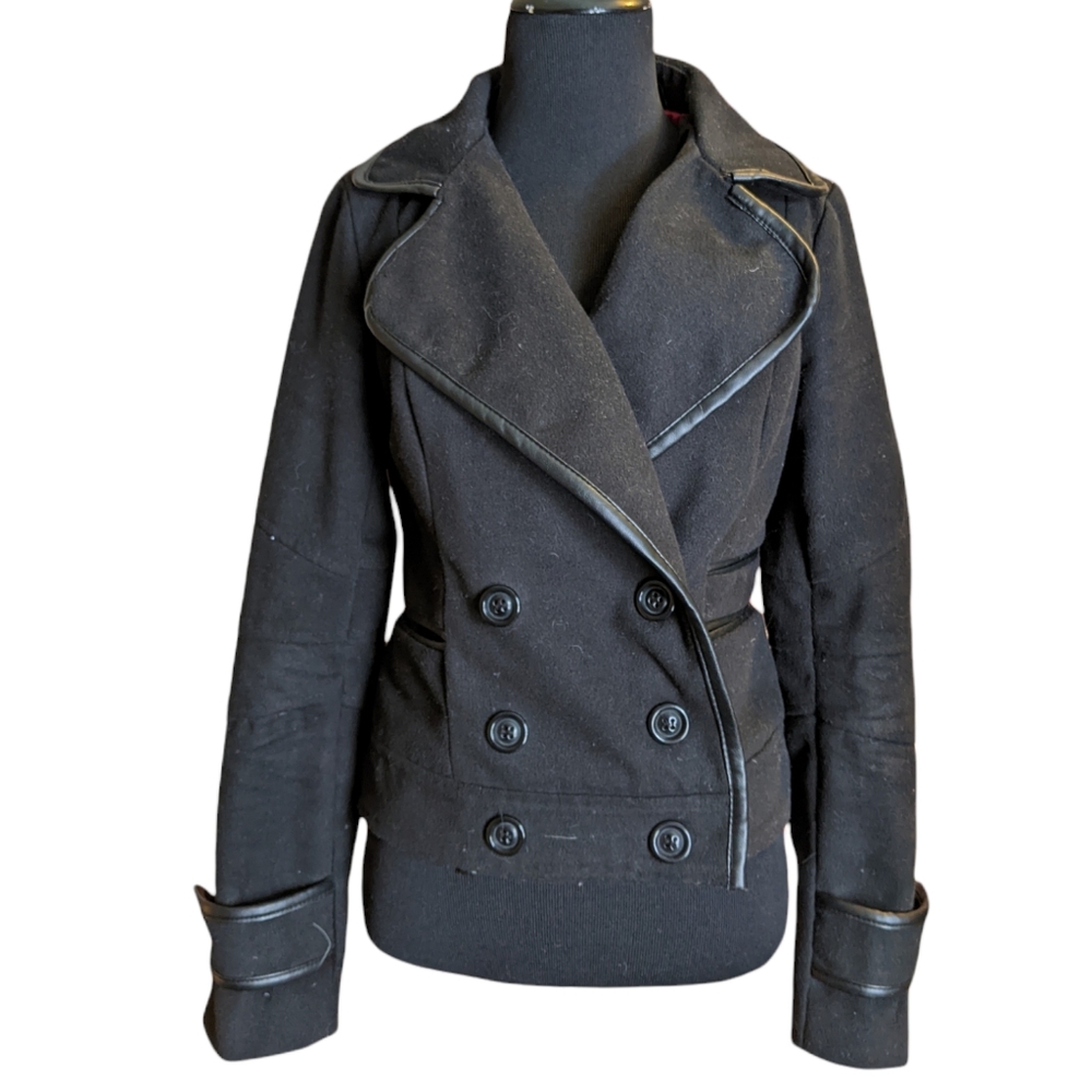 SOLD ELSEWHERE Charlotte Russe black winter coat